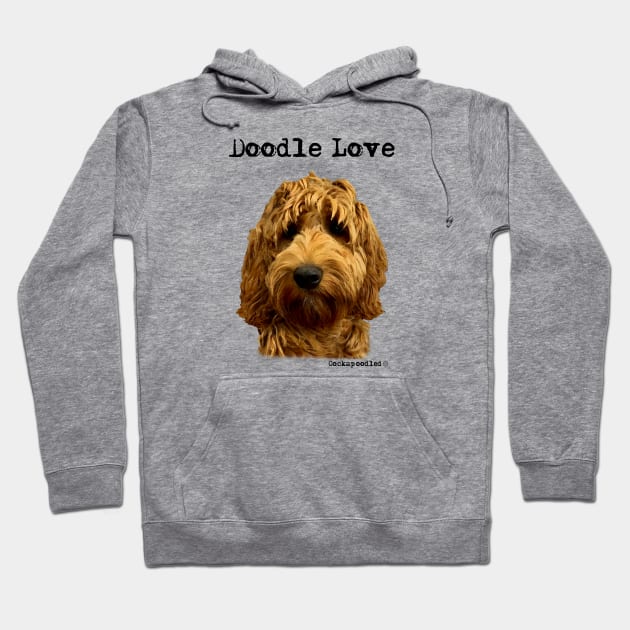 Doodle Dog Love Hoodie by WoofnDoodle 